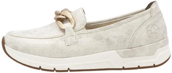 Rieker Slipper Schmuck-Detail Wechselfußbett 0 beige Rieker Slipper Schmuck-Detail Wechselfußbett 0 beige