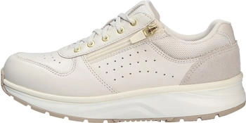 Joya Dynamo Zip W white vollrindleder nubukleder textil