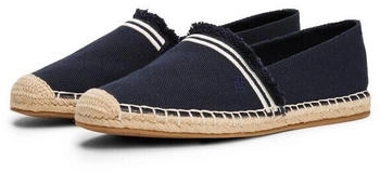 Tommy Hilfiger Fringe Canvas Closed Espadrille dunkelblau