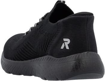 Rieker Damen M5066 Slipper schwarz