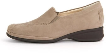 Semler Nubukina d&uuml;ne Damen Slipper beige