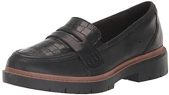 Clarks Westlynn Ayla Slipper schwarzes Leder
