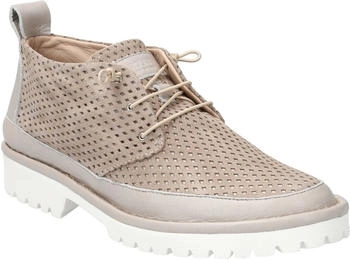 Donna Carolina Schnürschuhe 682 142 beige gelocht geflochten