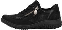 Rieker Keilsneaker Schn&uuml;rschuh, Halbschuh, Freizeitsneaker mit Rei&szlig;verschluss