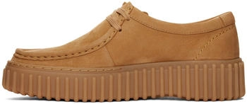 Clarks Halbschuhe Nubukleder tan