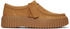 Clarks Halbschuhe Nubukleder tan