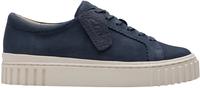 Clarks Mayhill Walk Marine Nubuk-Sneaker Blau Damen