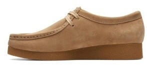 Clarks WallabeeEVOSh beige Leder-Slipper 26174747