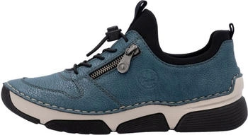 Rieker Slipper 45951 blau schwarz