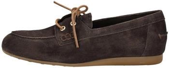 Paul Green Velour Leather Shoes mocca