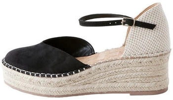 Next Fashion Ankle Strap Ballet Flats schwarz