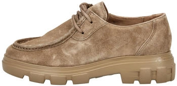 Paul Green Nubuck Leather Shoes braun
