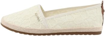 Tom Tailor Espadrilles flat slipper beige