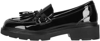 Clarks Lauryl Tassel schwarz leder