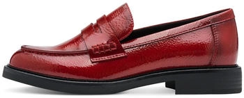 Marco Tozzi Loafer 566 DK.RED PAT. rot