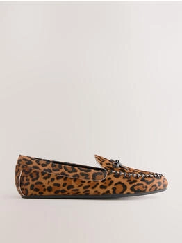 Next Fashion Forever Comfort Ankle Strap Ballet Flats karamell/cognac/schwarz