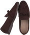 Ital Design Halbschuhe Mokassins Wildlederoptik Slipper