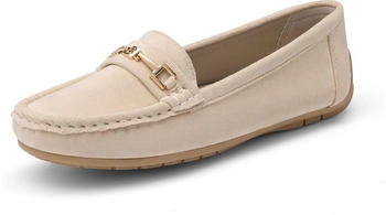 Dream Pairs Loafer Comfortable Moccasins Slippers Low Shoes Foldable Classic Loafer khaki-wildleder