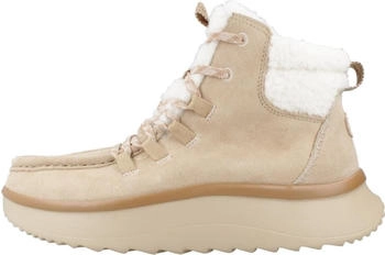 HEYDUDE Wendy Lace-up Ankle Boot Platform Sole hellbraun