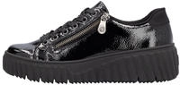 Rieker Plateausneaker Freizeitschuh, Halbschuh, Schn&uuml;rschuh mit Plateausohle