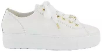 Paul Green Lace-up Shoe wei&szlig; cristal