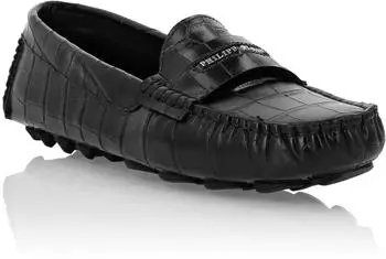 Philipp Plein Crocco Print Loafer 02 / black
