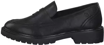 s.Oliver Slipper (5-5-24200) black nappa