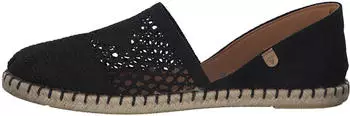 VERBENAS Carmen Crochet-Lino Paris Espadrille schwarz