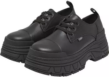 Buffalo FUSION LACE UP LO - VEGAN NAPPA schwarz