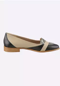 Heine Slipper (56750447) sand/schwarz