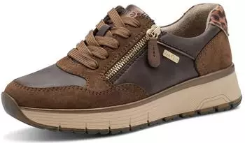 Jana Shoes Lima Zip Wide (8-23767-43) braun
