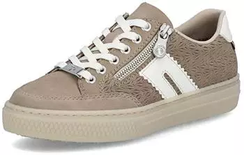 Rieker Athletic Lace-up Shoe camel/offwhite