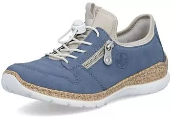 Rieker Lace-up Shoe rauchblau