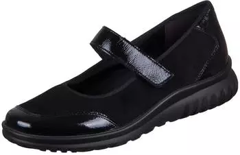Semler Lena Lack Chevreau Ballerina schwarz