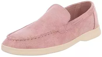 Ital Design Halbschuhe Mokassins Wildlederoptik Slipper altrosa
