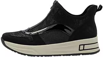 Rieker HWK Low Shoes , Ready2GO Sneaker Plateau Boots , Ankle Boot schwarz