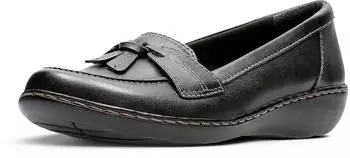 Clarks Ashland Bubble schwarzes leder