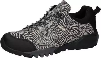 Waldläufer Damen Sportschuh schwarz/weiß