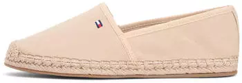 Tommy Hilfiger FLAG CANVAS ESPADRILLE clayed pebble
