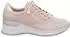Rieker N4316 Women's Low-Top Sneaker (N4316) nude/gold