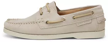 Marc O'Polo Boat Shoe made of soft Nubuck Cowhide Leather (31049219) mo'p sanftes wei&szlig;