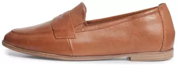 Tamaris Slip-on with Block Heel and Decorative Strap cognac