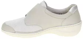 Waldl&auml;ufer Kya Women's Velcro Half Shoe stein/cement/argento