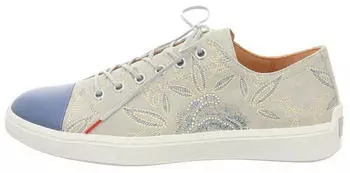 Think Leather Sneakers hellgrau