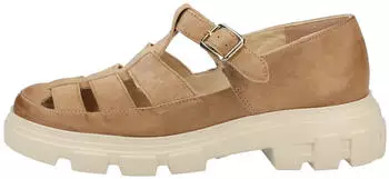 Paul Green Slipper Suede Leather braun