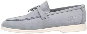 Melvin & Hamilton Slipper Suede blau
