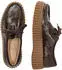 Clarks Torhill Lace-Up Shoe with Ribbed Outsole dunkelbraun