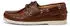Marc O'Polo Boat Shoe in Soft Nubuck Leather braun/schwarz