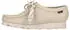 Clarks Wallebee Goretex Lace-Up Shoe with GTX Finish weiß