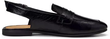 Marc O'Polo Refined Leather Loafer schwarz/silber